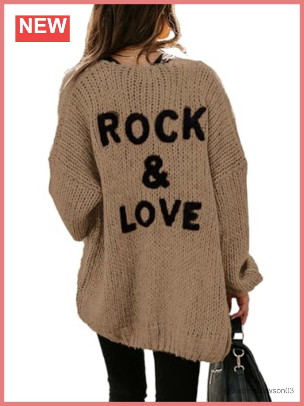 Open Front Knit Cardigan Soft Loose Draped Coat Outerwear